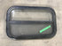 Used Black Radius Opening Window : 23 1/2" W X 14 1/2" H X 2" D