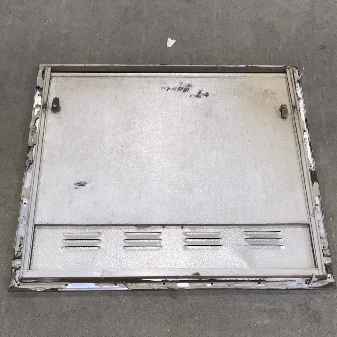 USED Square Corner Propane door  29 3/4