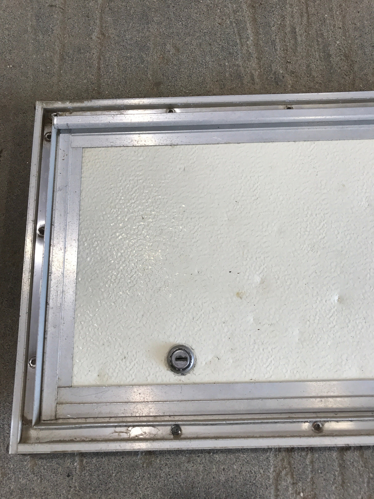 Used Square Cornered Cargo Door 23 1/2
