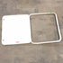Used Radius Cornered Cargo Door 26 3/4" W x 29 7/8" H X 3/4" D - Young Farts RV Parts