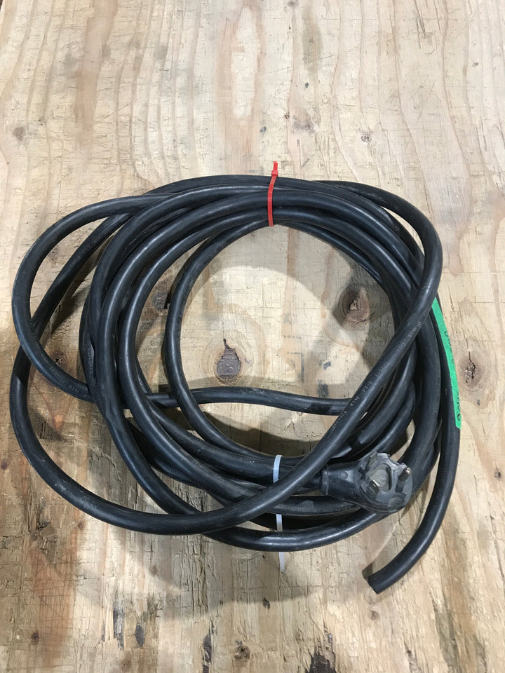 Used RV 30'6" Electrical Cord With Only Male End 30 AMP