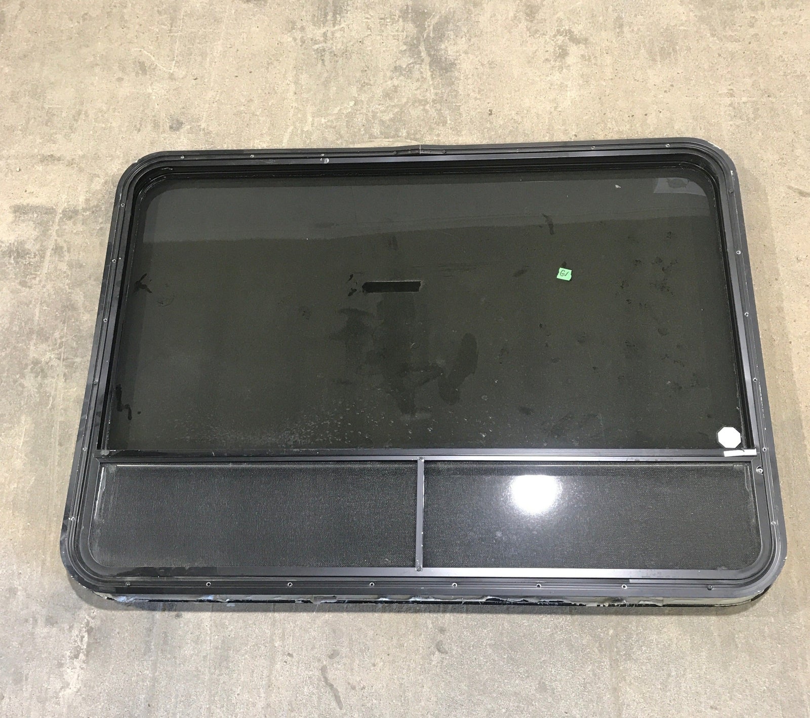 Used Black Radius Emergency Opening Window : 47 1/2