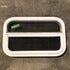 USED White Radius Opening Window : 23 1/2" W X 14 1/2" H X 2" D