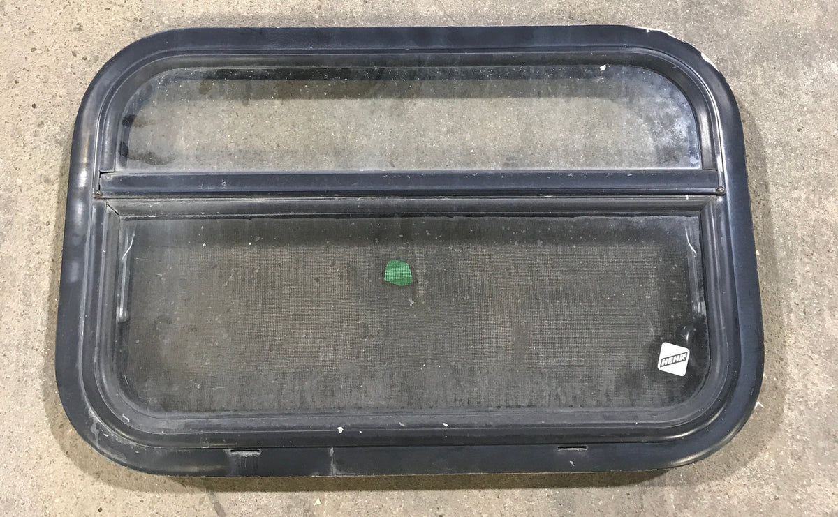 Used Black Radius Opening Window : 23 1/4