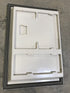 Used Dometic Refrigerator Freezer Door 2930930132 - 24 1/2" W x 16 1/2" H