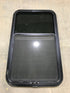 Used Black Radius Frameless Opening Window : 39 1/4 X 23 1/2 X 1 1/2" D
