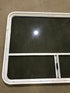 Used White Radius Opening Window : 48" W x 35 1/2" H x 2" D