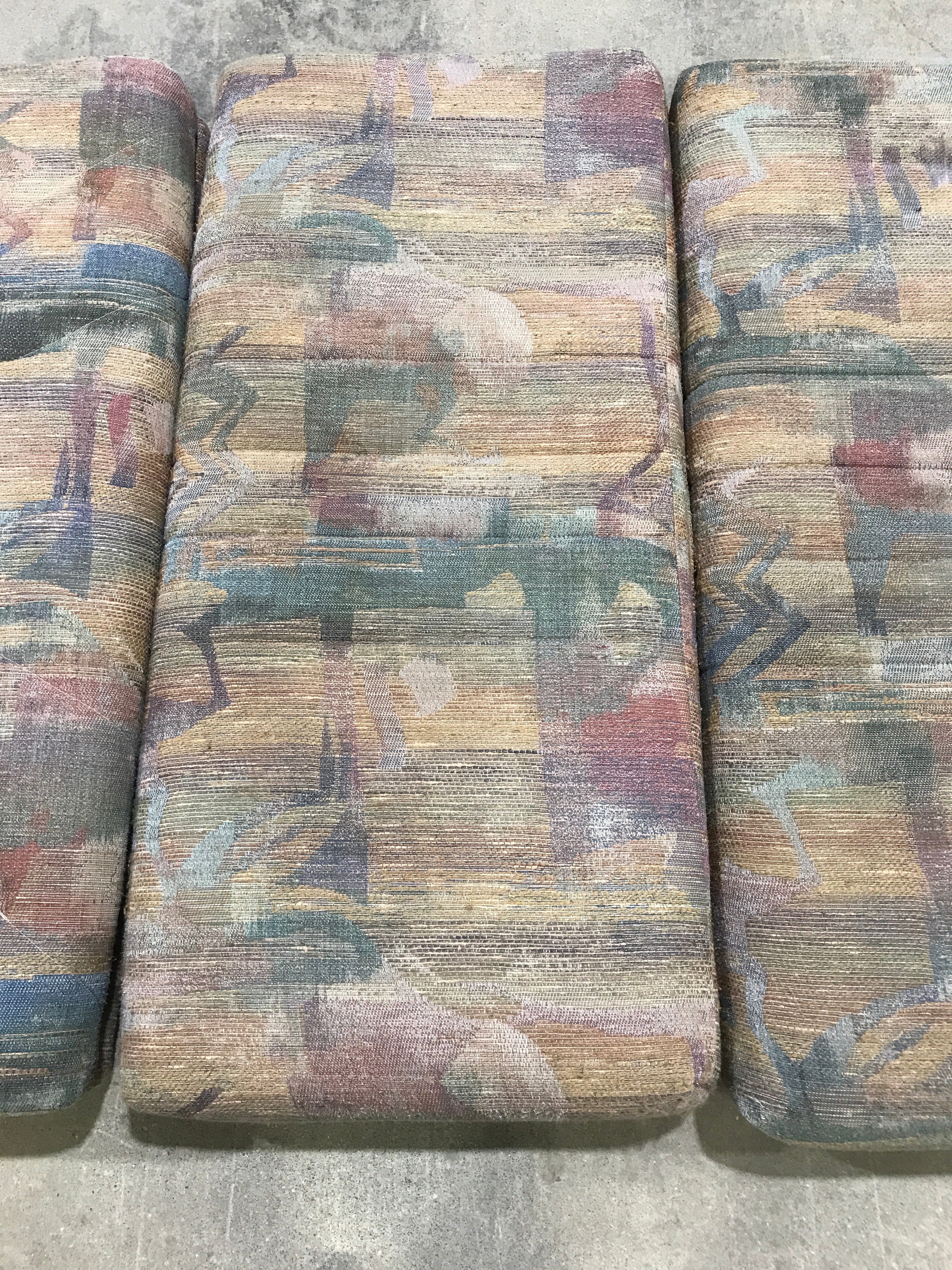 Used Dinette Cushion Set- 4 piece- 2 @ 40" x 18" x 6" D, 2 @ 40" x 17" x 6" D