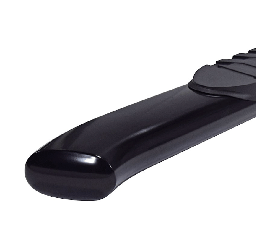 5" Nerf Bar Oval Wheel to Wheel Black - Young Farts RV Parts