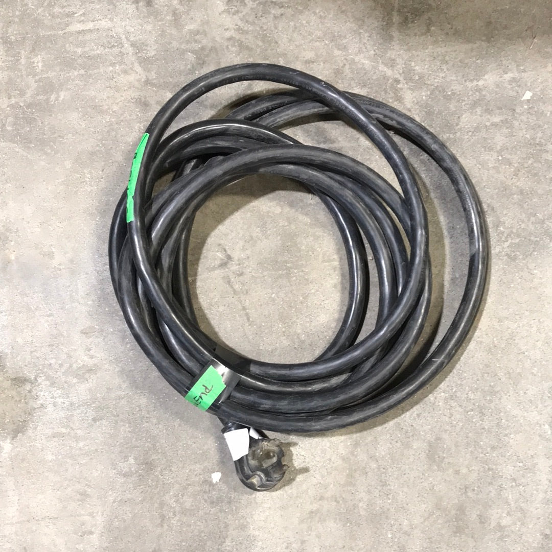 Used RV 25' Electrical Cord With Only Male End 30 AMP - Young Farts RV Parts