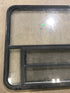Used Black Radius Opening Window : 48" W x 34 1/2" H x 2" D
