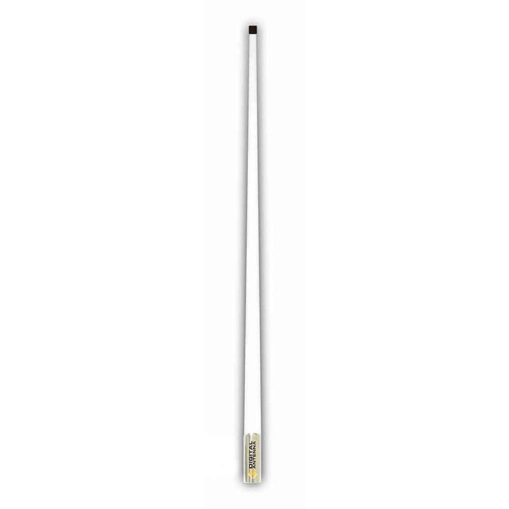 528 - VW 4' VHF Antenna w/15' Cable - White - Young Farts RV Parts