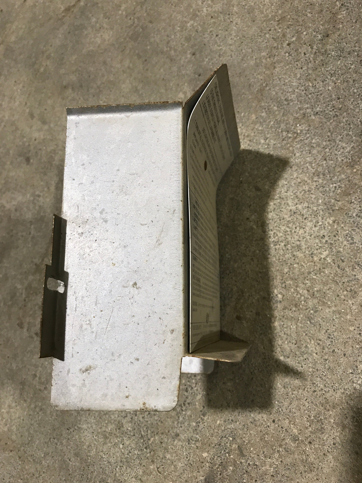 Used Suburban Water Heater Front Flue Collector - 101776