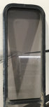 Used Black Radius Non Opening Window : 72 1/2" W x 15" H x 1 7/8"