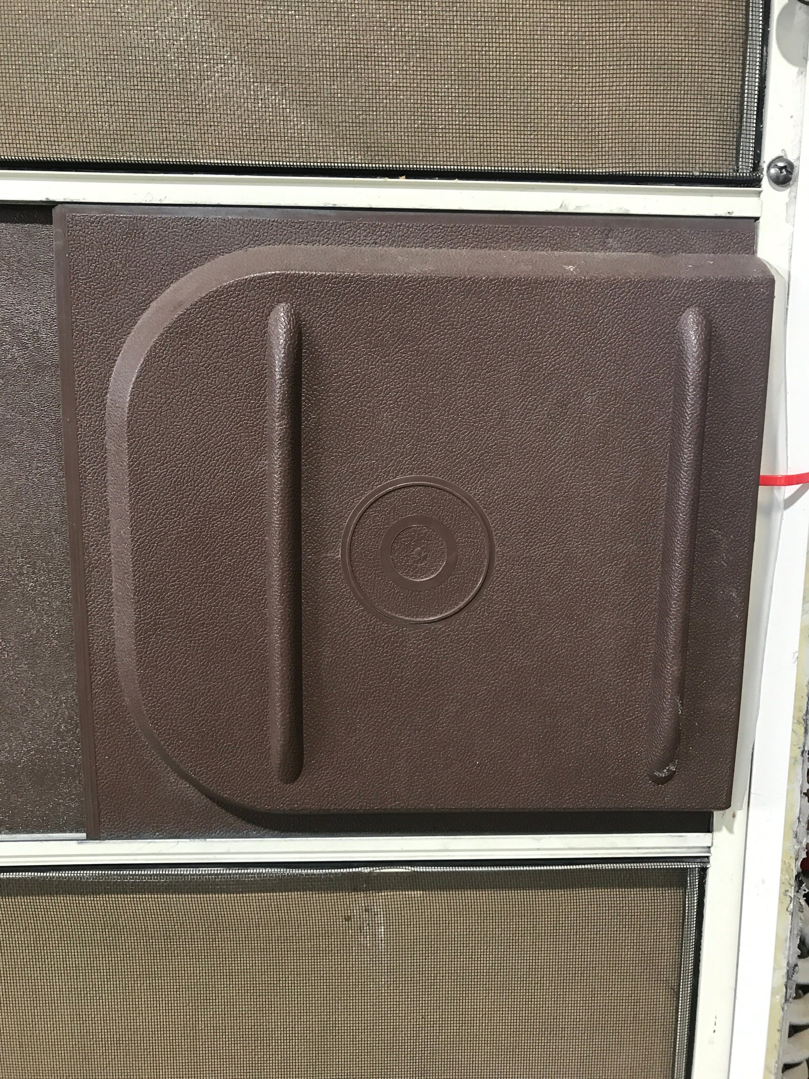 Used RV Square Entry Door 26 1/2