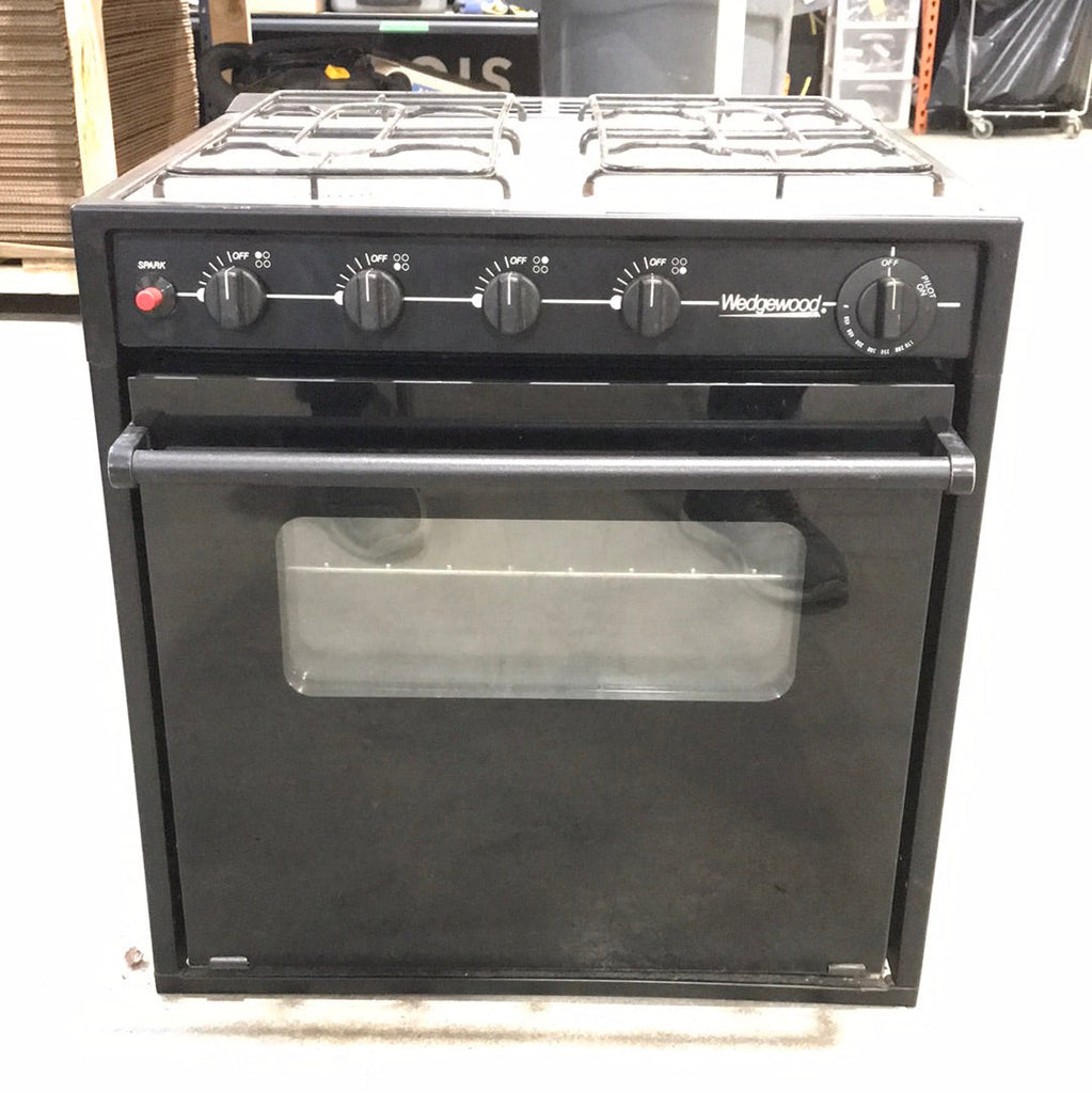 Used Atwood / Wedgewood range stove 4-burner R2145WP - Young Farts RV Parts