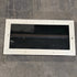 Used Brown Radius Dual Pane-Storm Window : 29 1/4" W x 14 3/4" H x 1 1/2" D