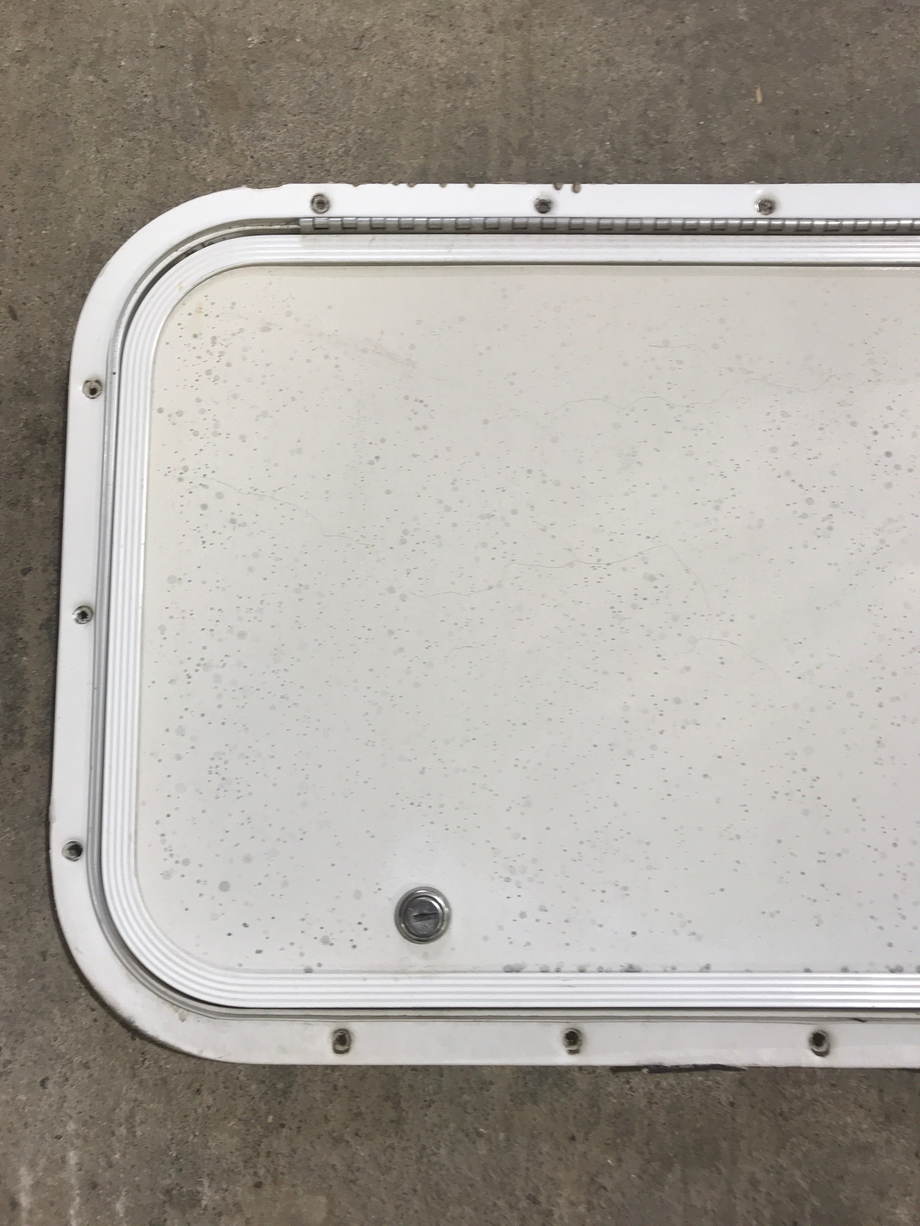 Used Radius Cornered Cargo Door 40" x 13 1/2" x 1/2" D