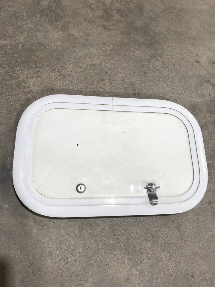 Used Radius Cargo Door 17 1/2" W x 10 1/2" H x 1/2" D