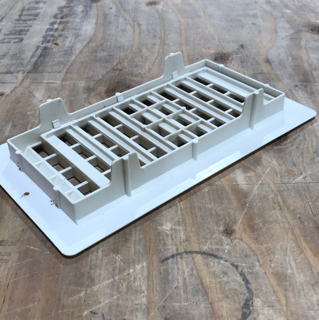 Used Off-White Floor Register