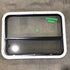 USED Black Radius Opening Window : 29" W X 21 1/4" H X 1 3/4" D