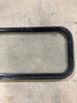 Used Black Radius Non Opening Window : 41 3/4" W x 14 3/4" H x 1 1/2" D