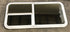 Used White Emergency Opening Window : 47 1/2" W x 21 1/2" H x 2" D
