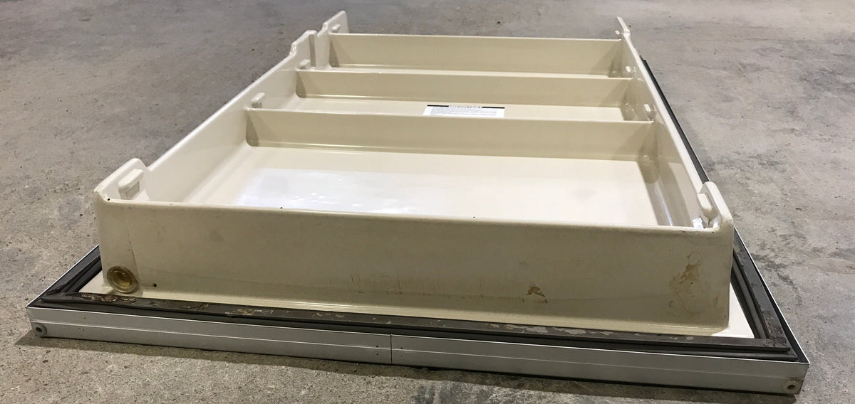 Used Dometic Refrigerator Door - 2930929142 - 24 3/8