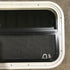 Used White Radius Opening Window : 23.5" X 14.5" X 1.875" - Young Farts RV Parts