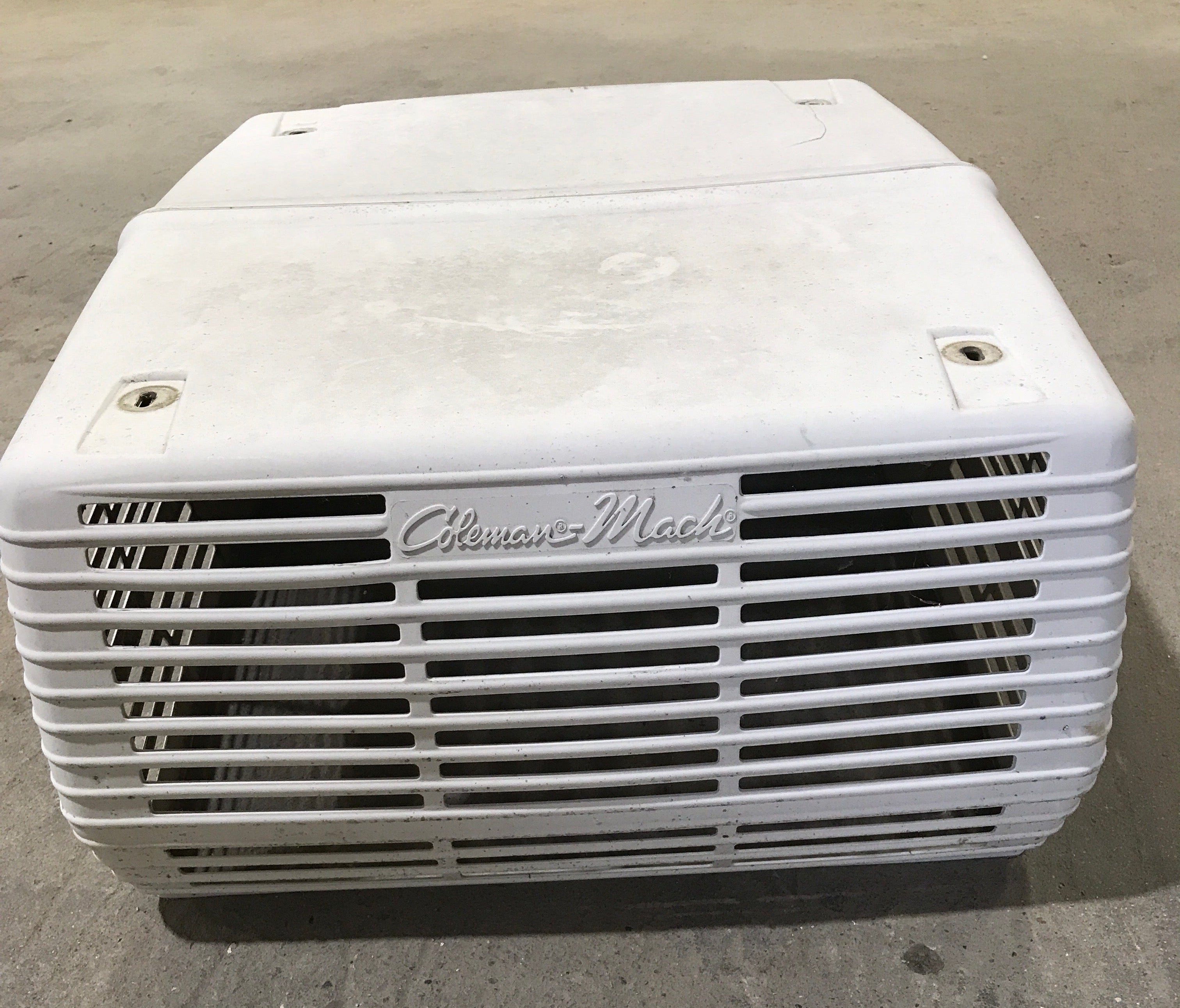Used Coleman Mach A/C Shroud - White