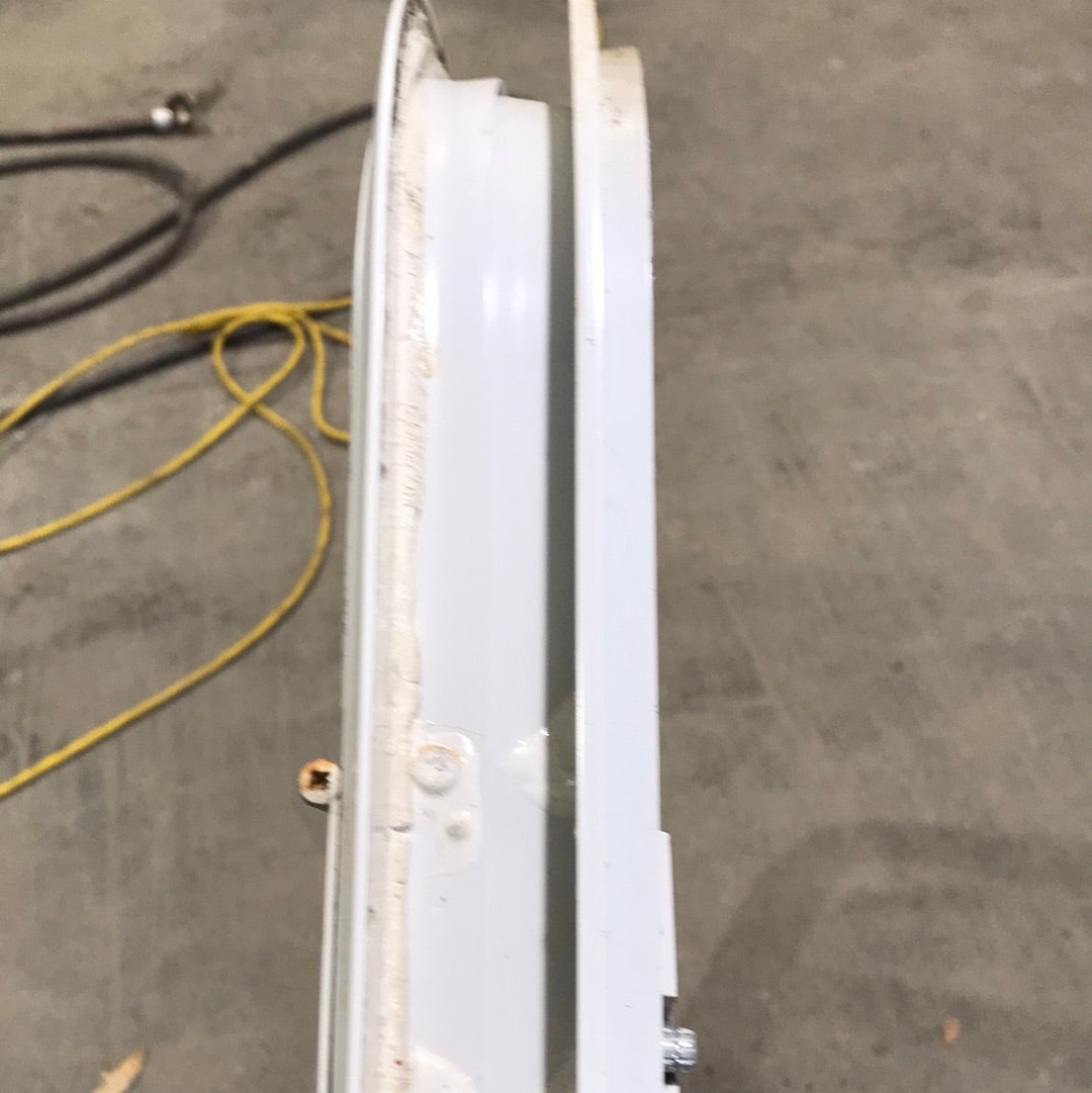 Used White Radius Opening Window : 47 1/2