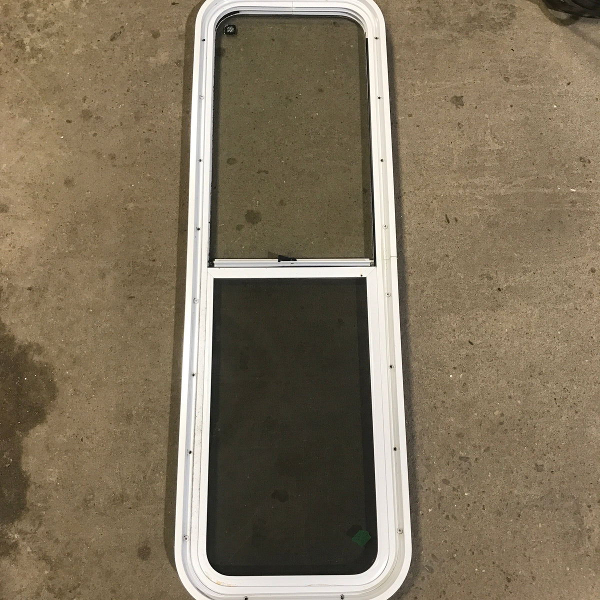 Used White Radius Opening Window : 48