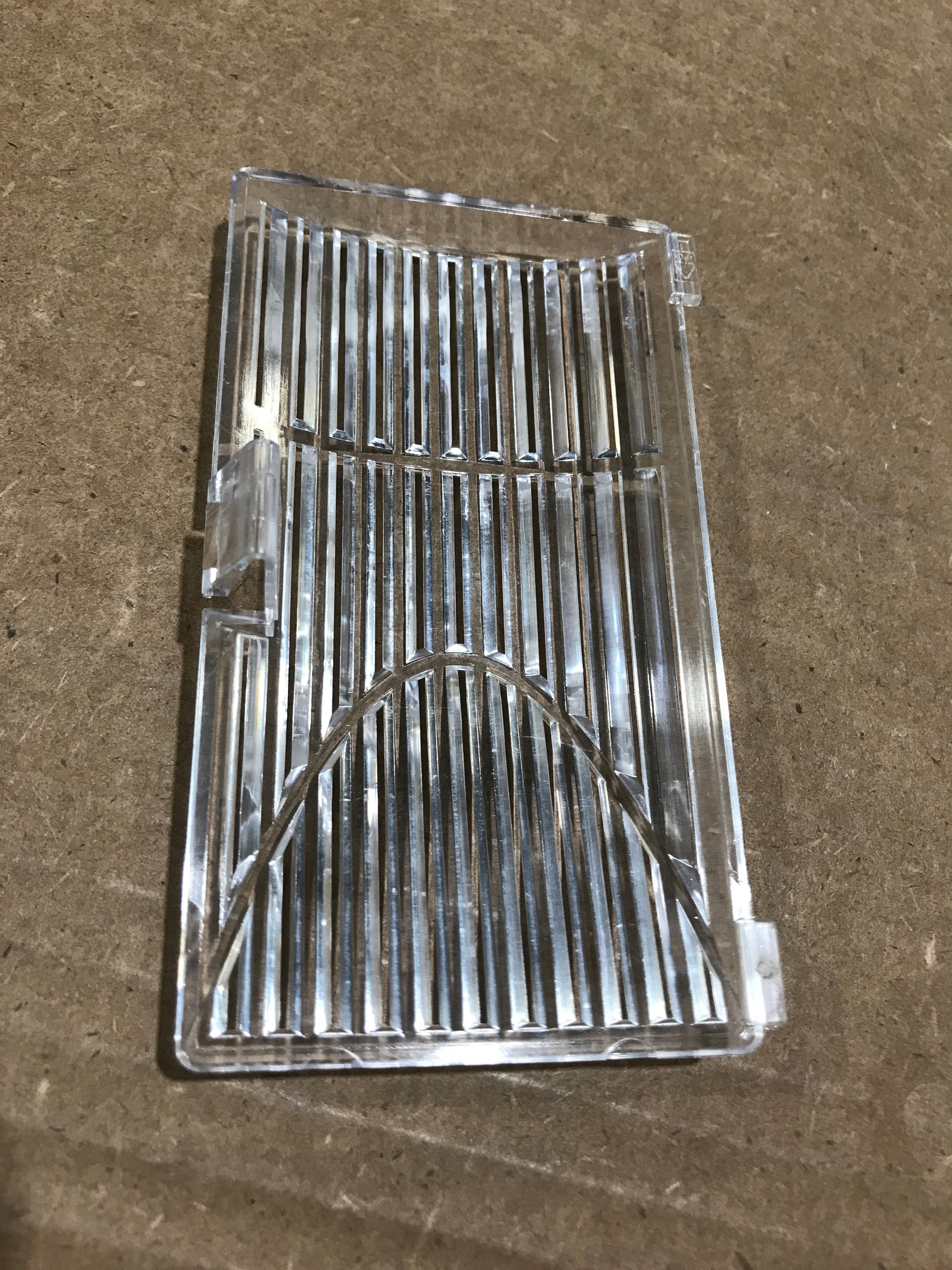 Used Dometic Interior Lamp Cover, Clear - 3850962014