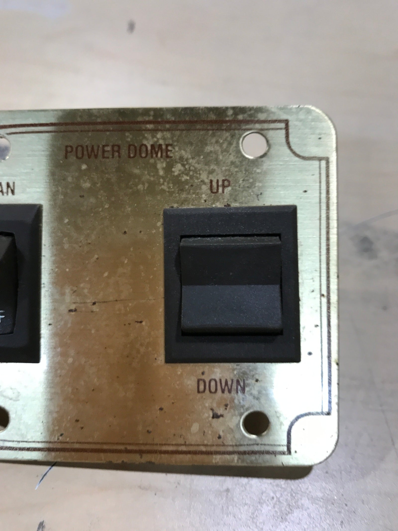 Used 12v RV Power Dome Switch