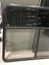Used Black Radius Opening Window : 47 1/2" W x 39" H x 1 3/4" D