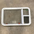 Used White Radius Emergency Opening Window : 35 1/2" W x 21 1/2" H x 1 7/8" D