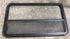 Used Black Radius Opening Window : 45 1/2" W x 25 1/2" H x 2" D