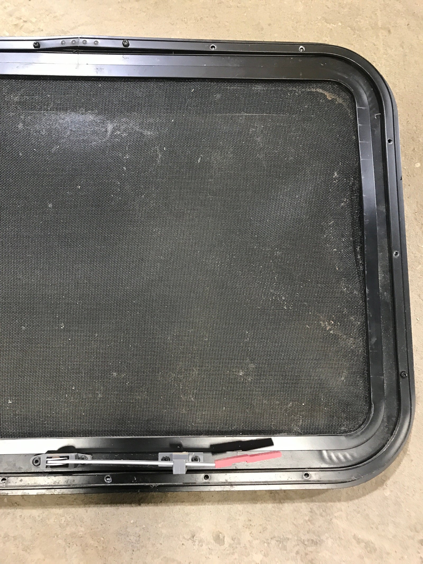 Used Black Radius Emergency Opening Window : 29.5