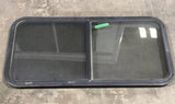 Used Black Radius Opening Window : 45 1/2