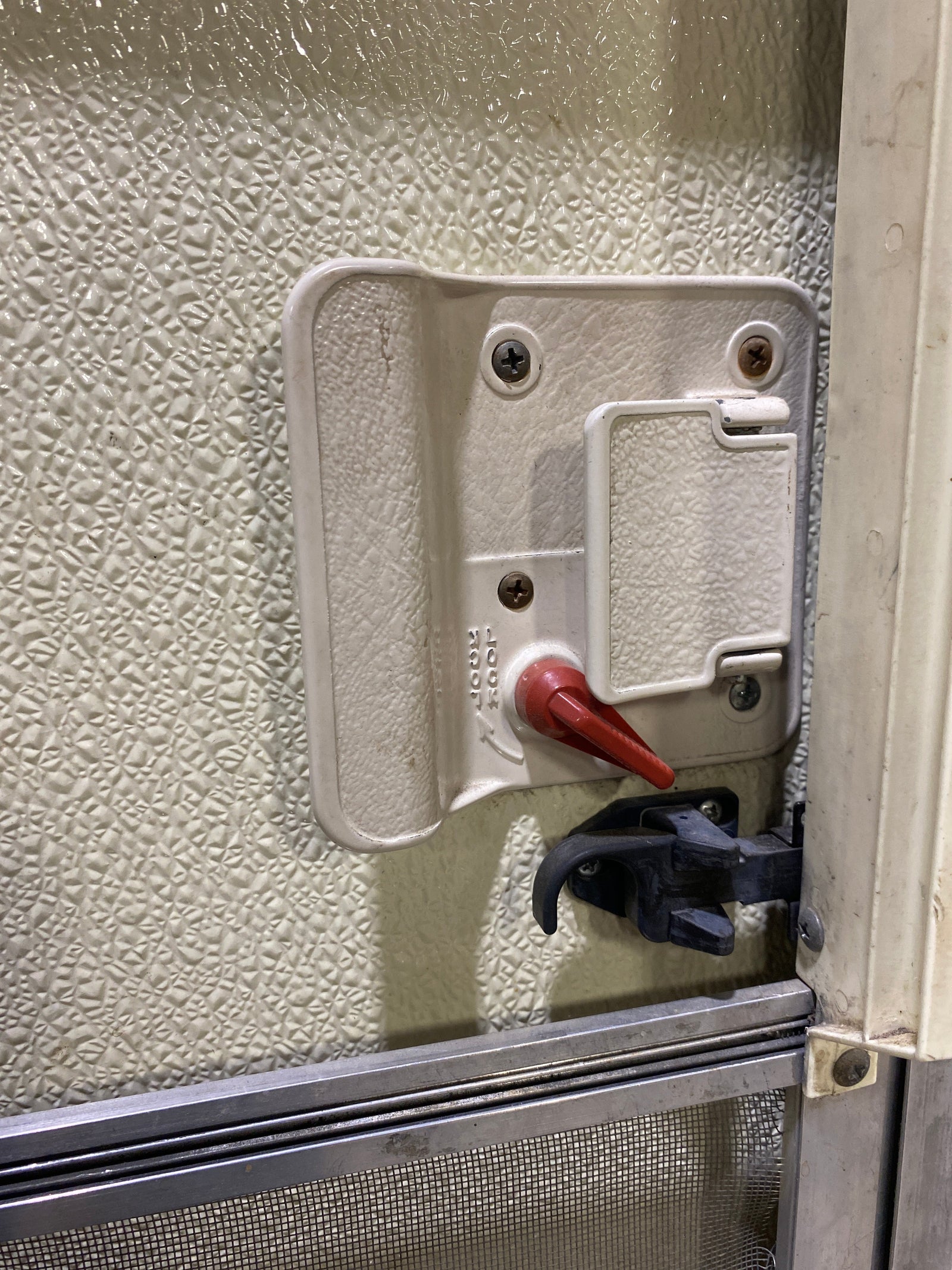 Used RV Square Entry Door 26