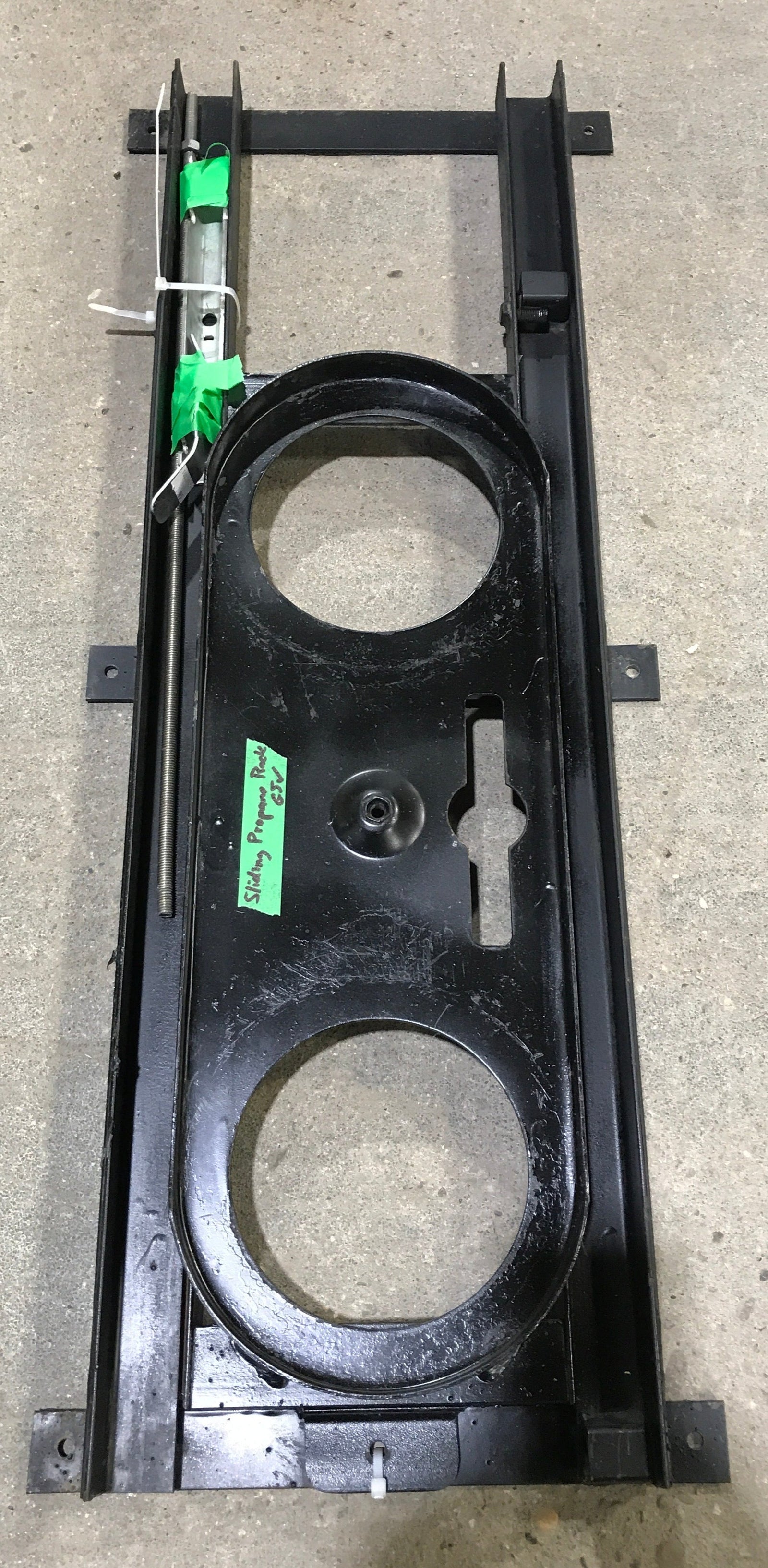 Used Sliding Propane Rack/ Holder 30LB Double