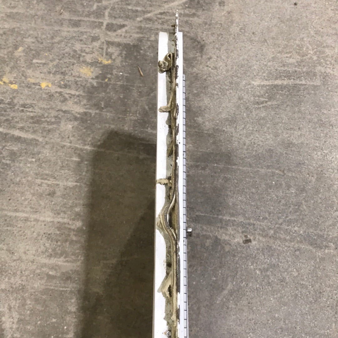 Used Radius Cornered Cargo Door 40" W x 13 3/4" H X 5/8" D - Young Farts RV Parts