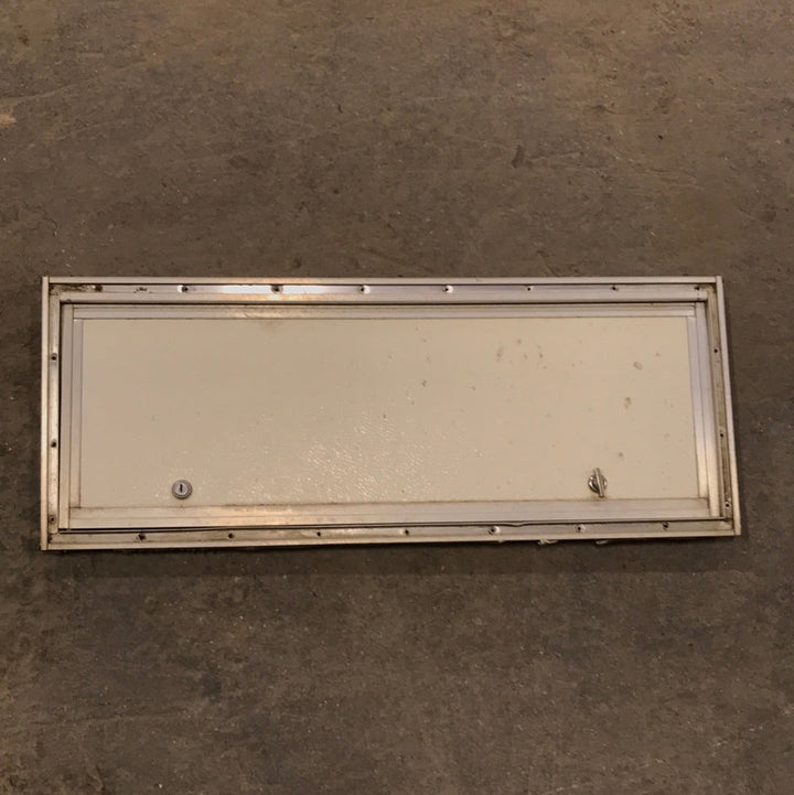 Used Square Corner cargo door  29 1/2" W x 10 1/2" H x 1"D
