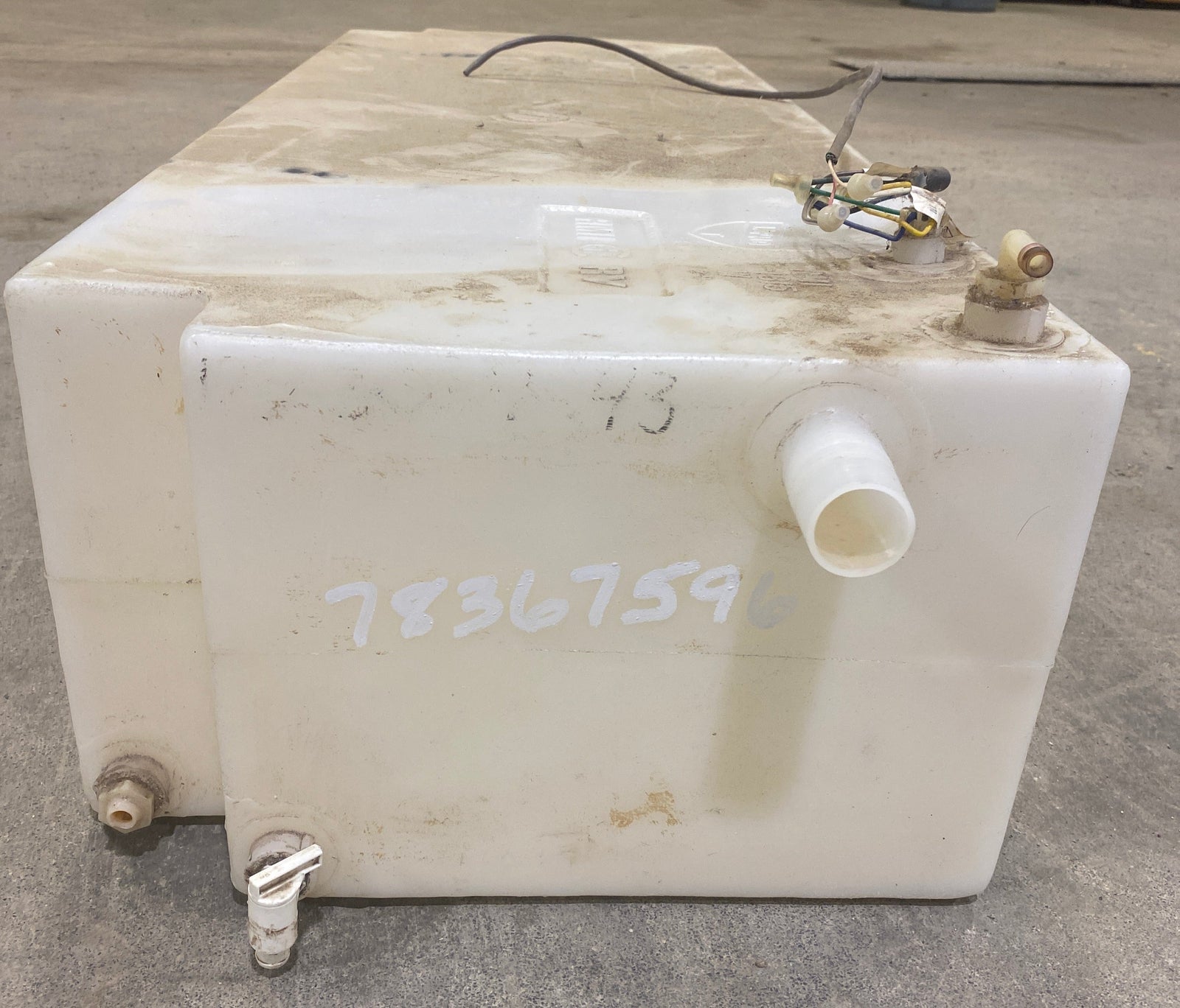 Used Fresh Water Tank 10” W x 16” H x 41 1/2