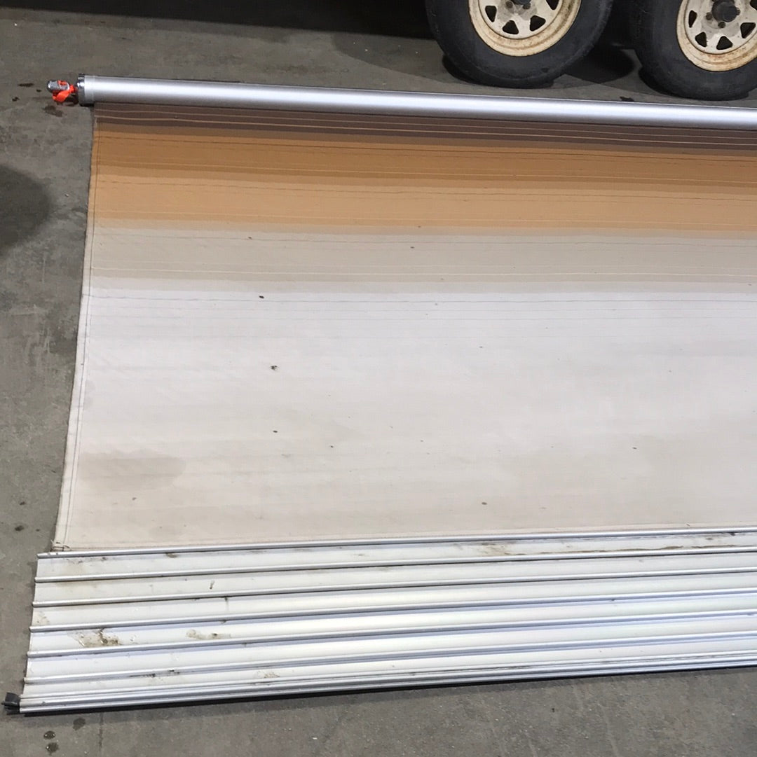 Used Complete Manual Awning A&E Dometic  16’ USED canvas