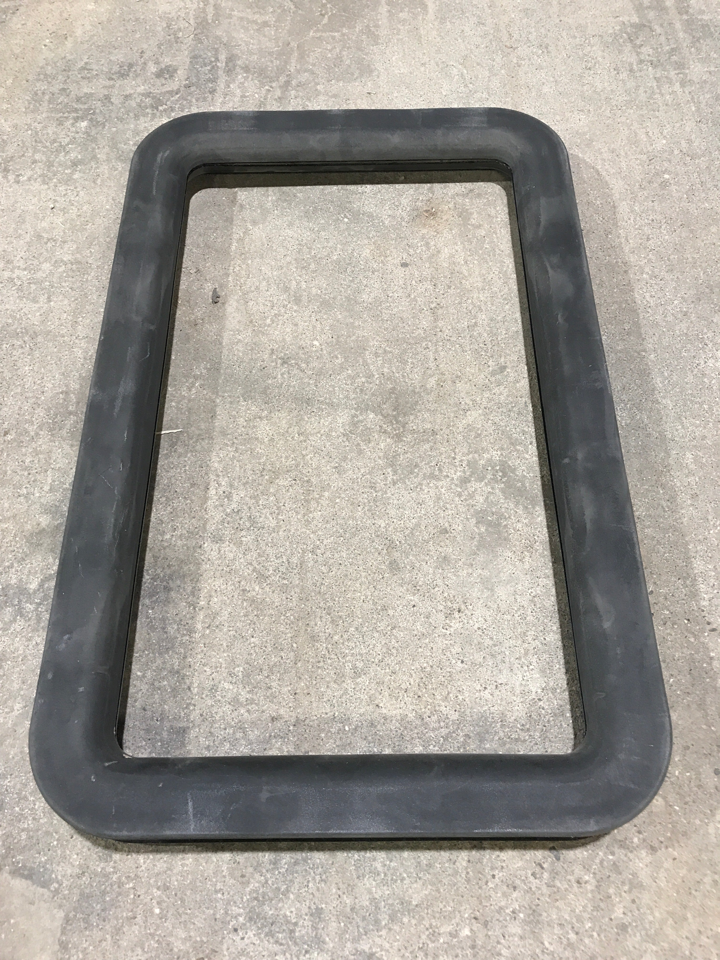 Used Entry door window Frame: 24 3/4" x 15 3/4"