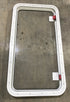 Used White Radius Emergency Opening Window : 41 1/2" X 21 1/2" X 2" D