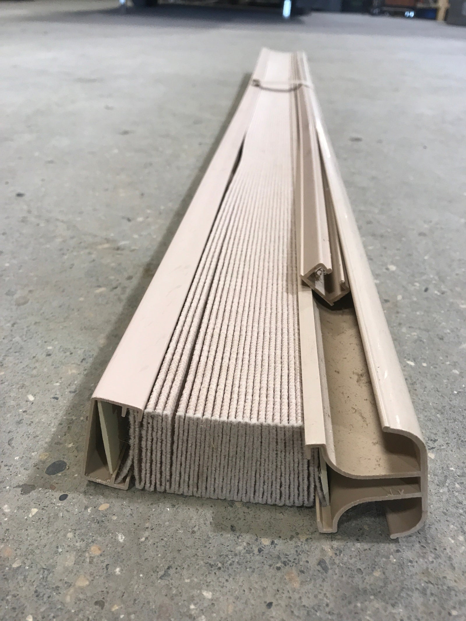 Used Interior Fabric Folding Door 50