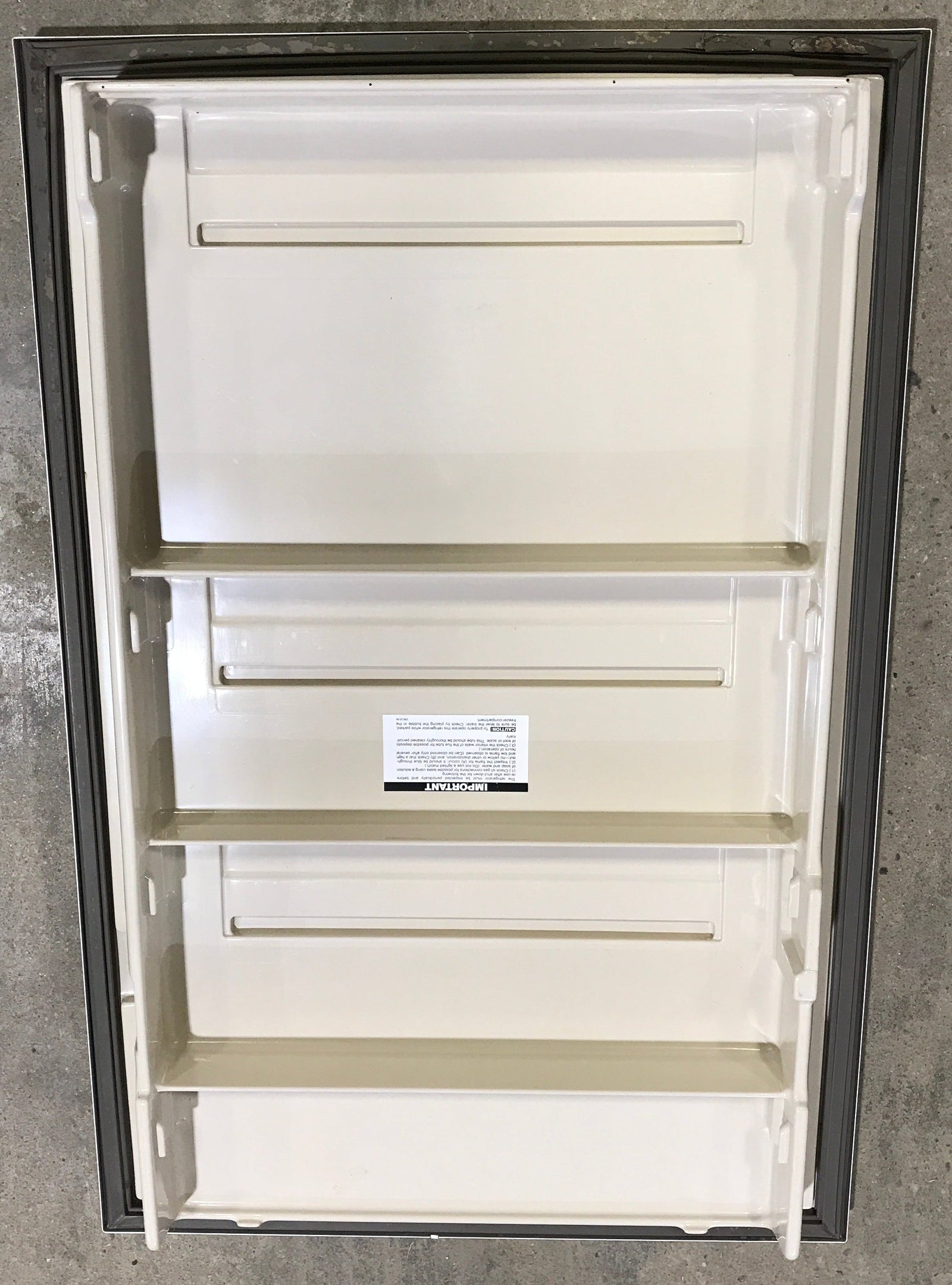 Used Dometic Refrigerator Door - 2930929142 - 24 3/8