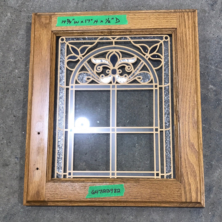 Used RV Cupboard/ Cabinet Door 17" H X 14 3/4" W X 1/2" D